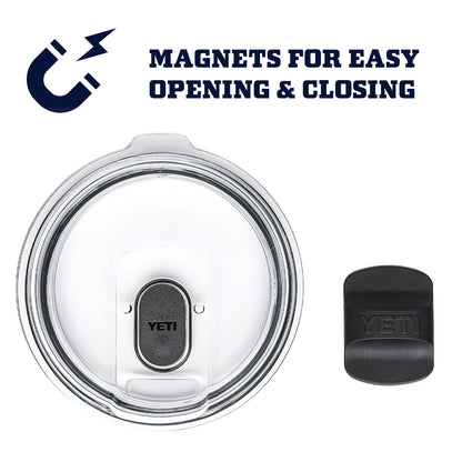 YETI Rambler 10 oz Stackable Mug, Vacuum Insulated, Stainless Steel with MagSlider Lid, Stainless