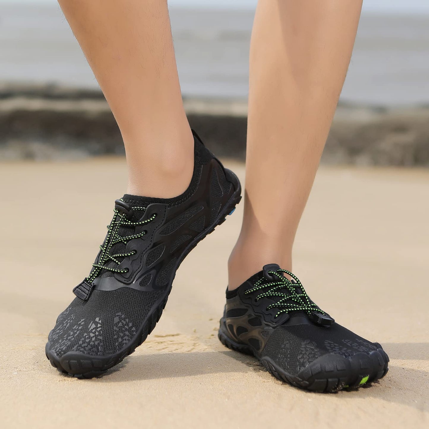 ziitop Water Shoes for Men Women Beach Barefoot Swim Rock Climbing Pool Shoes Socks, Anti-Slip Breathable Quick Dry Lightweight Slip-on, Outdoor Sport Hiking Walking Boating Fishing Diving Surfing