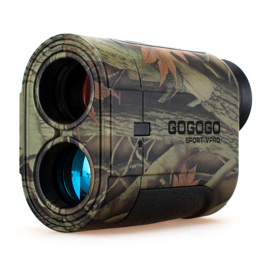 Gogogo Sport Vpro Hunting Rangefinder with Angle and Horizontal Distance 1200 Yards Laser Range Finder for Hunter with Scan