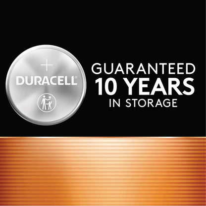 Duracell CR2025 3V Lithium Battery, Child Safety Features, 2 Count Pack, Lithium Coin Battery for Key Fob, Car Remote, Glucose Monitor, 3 Volt Cell