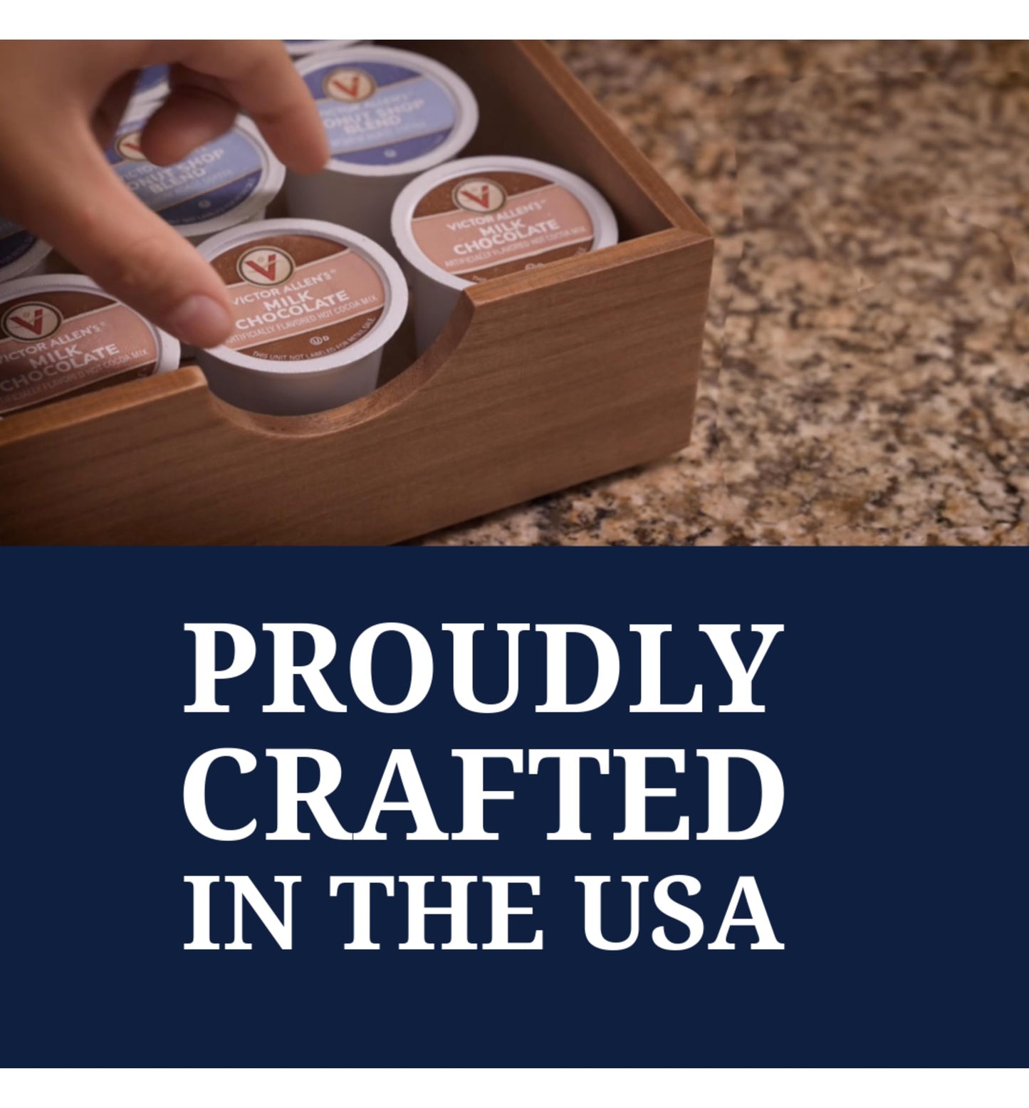 Victor Allen's Coffee Milk Chocolate Hot Cocoa SSC, 42 Count, Single Serve K-Cup Pods for Keurig K-Cup Brewers