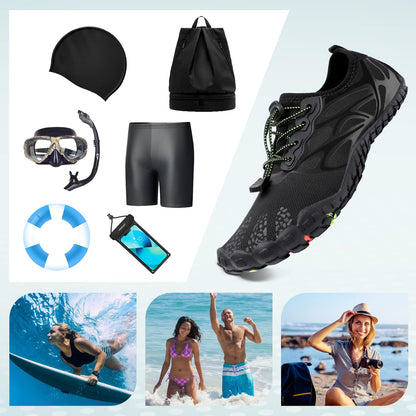 ziitop Water Shoes for Men Women Beach Barefoot Swim Rock Climbing Pool Shoes Socks, Anti-Slip Breathable Quick Dry Lightweight Slip-on, Outdoor Sport Hiking Walking Boating Fishing Diving Surfing
