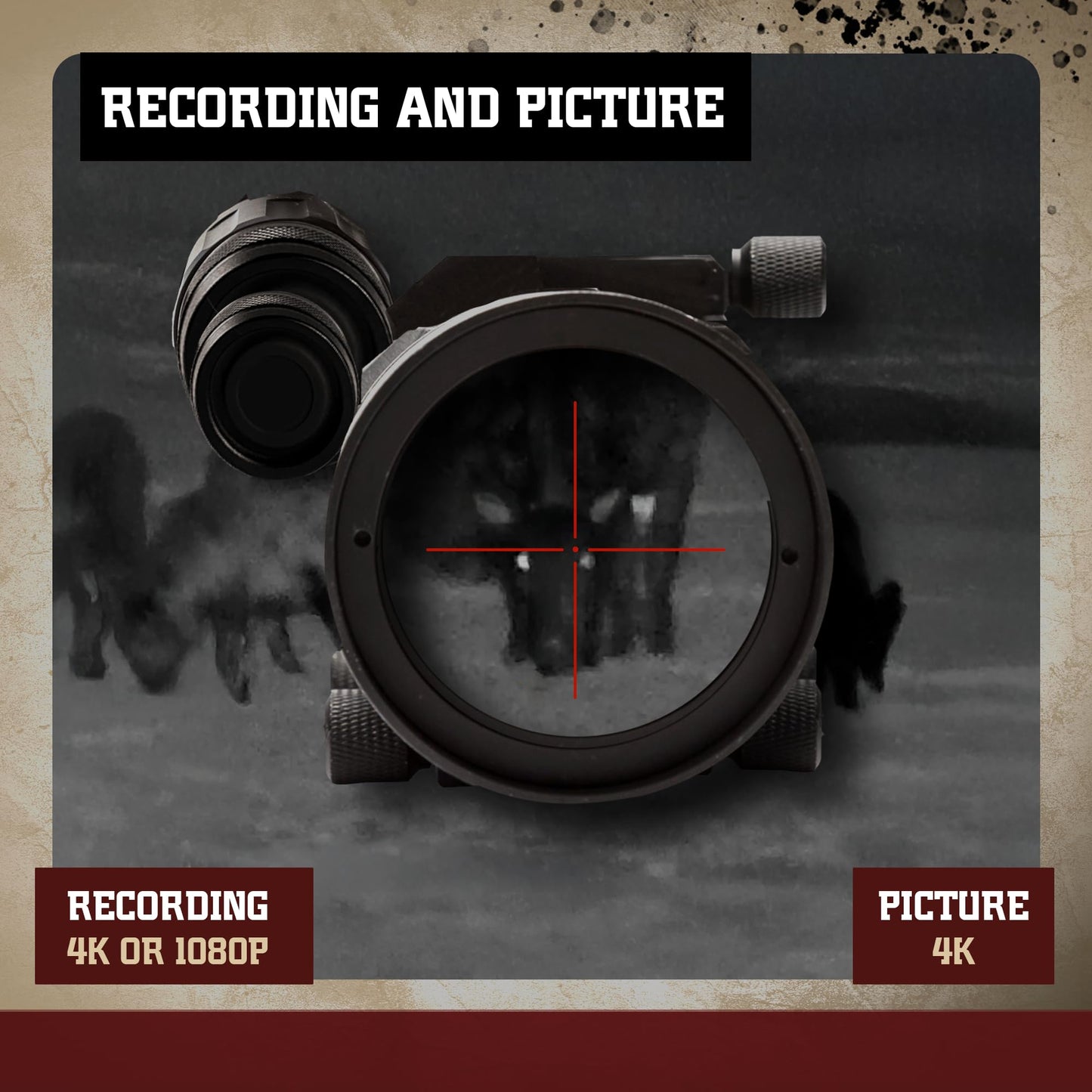 Sightmark Wraith 4K 4-32x40 Digital Night Vision Riflescope