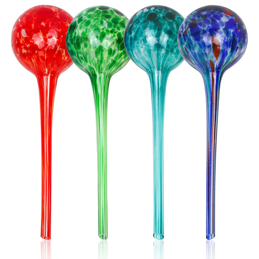 Besti Self-Watering Globes – 4-Pack Extra Large Watering Globes for Plants – Automatic Watering System for Potted Plants – Holds 380-400ml, Waters Plants Up to 2 Weeks (Set of 4 Extra Large)