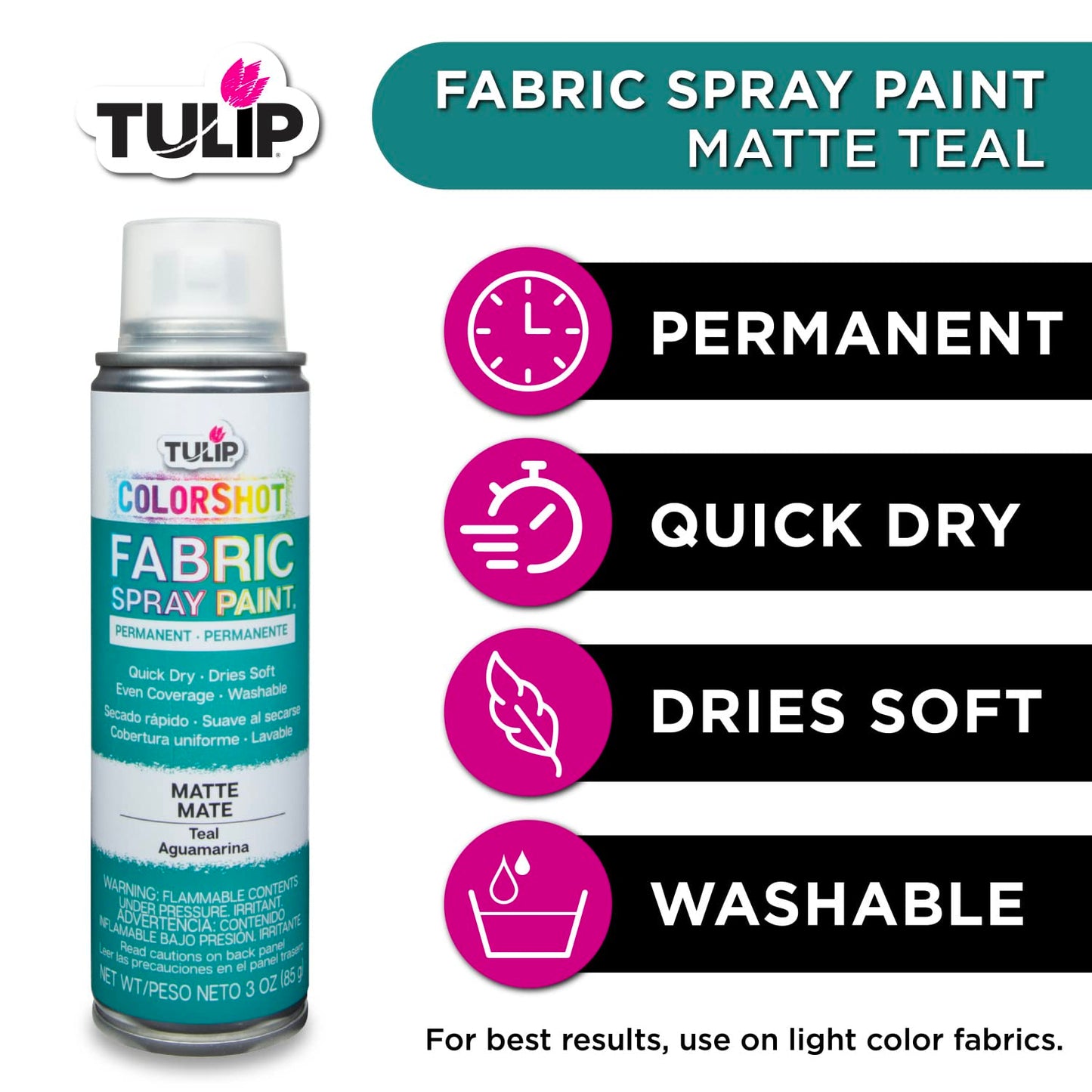 Tulip ColorShot Instant Fabric Color 3oz. Teal