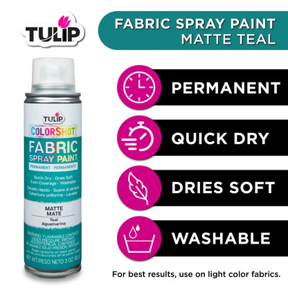 Tulip ColorShot Instant Fabric Color 3oz. Teal