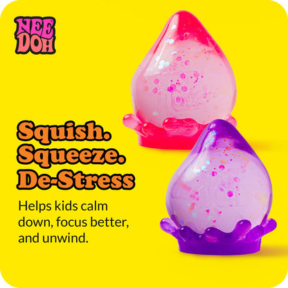 Schylling NeeDoh Dream Drop - Sensory Squeeze Toy with Dreamy Smooth Squeeze - 3" Tall - Color May Vary (Pack of 1)