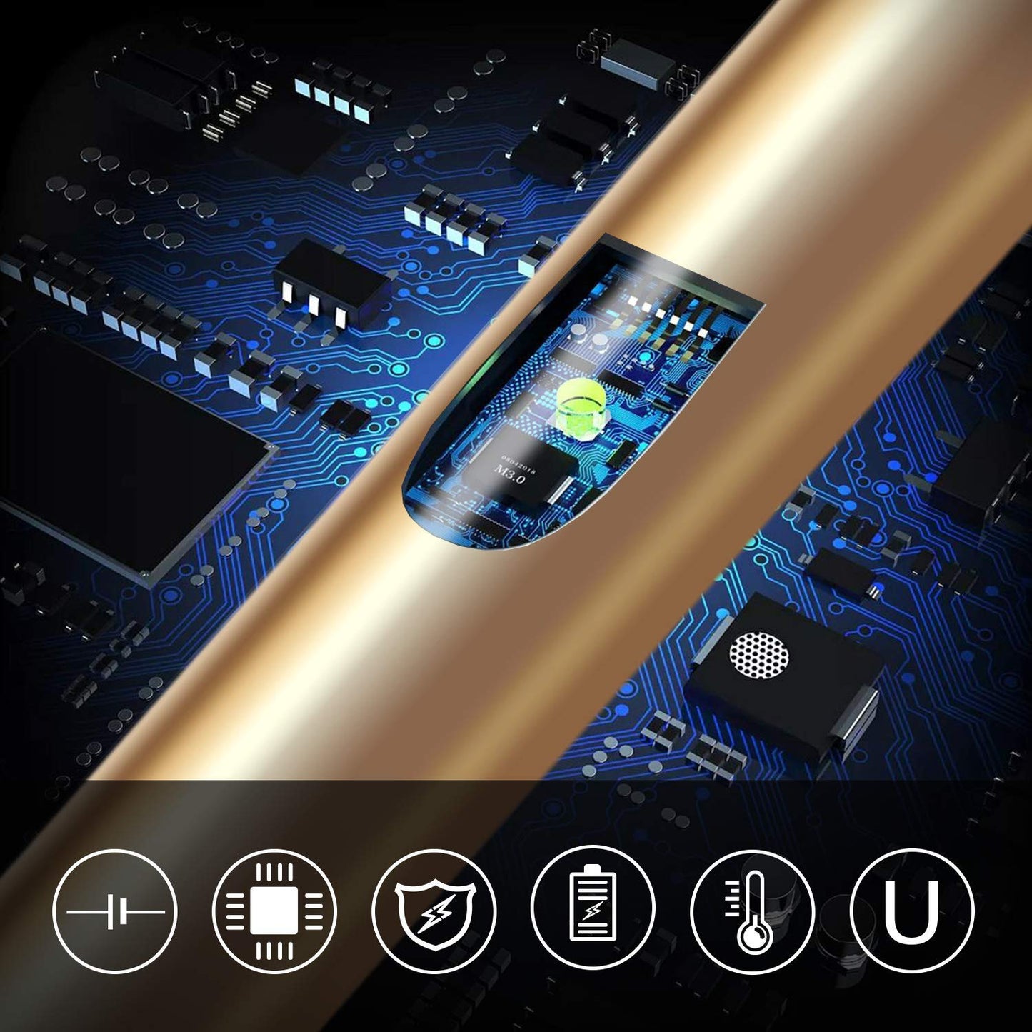 VEHHE Long Lighter, Rechargeable USB Arc Lighter with LED Battery Display Flexible Neck Lighters for Candles Grill Gas Stoves Camping Barbecue