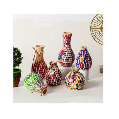 100 Pieces Mosaic Tiles Squares Orange Crystal Mosaic Stained Glass for Crafts Supplies DIY Picture Frames Handmade Jewelry Coasters Art Material Decoration,1x1cm