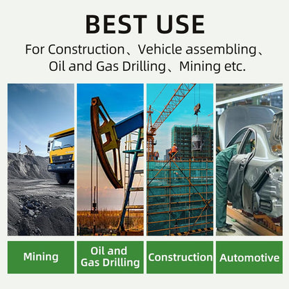 Seibertron High-Vis SDX2 Resistant Reducing Anti-Impact Mechanics Heavy Duty Safety Rescue Gloves CE EN388 4232 L