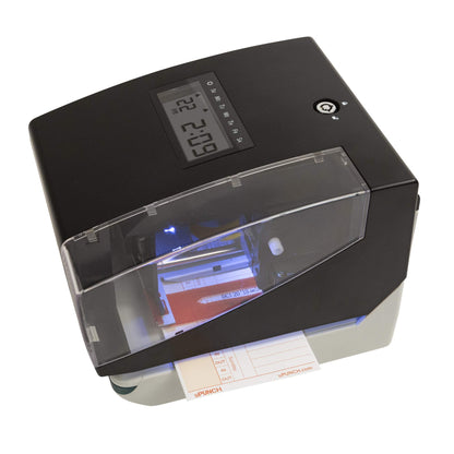 uPunch CR1000 Digital Time Clock and Date Stamp for Small Business: Complete Employee Time Tracking System with 50 Time Cards, Ribbon & Keys