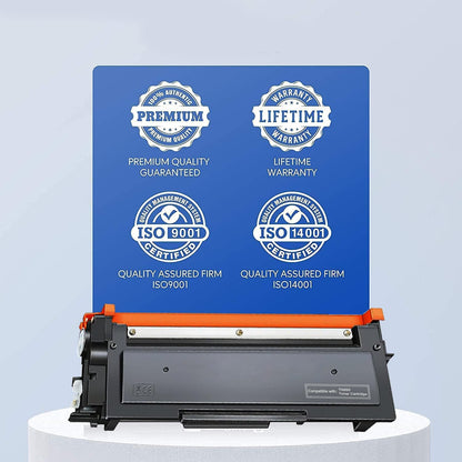 TN660 Toner Cartridge Replacement Compatible for Brother TN 660 TN-660 TN630 High Yield to use with HL-L2380DW HL-L2320D HL-L2340DW DCP-L2540DW MFC-L2700DW MFC-L2720DW Printer (Black, 4 Pack)