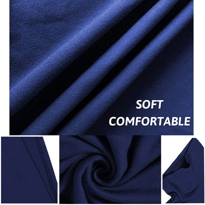 TINYHI Women's Swing Loose Short Sleeve Tshirt Fit Comfy Casual Flowy Tunic Cotton Dress Purple, Small