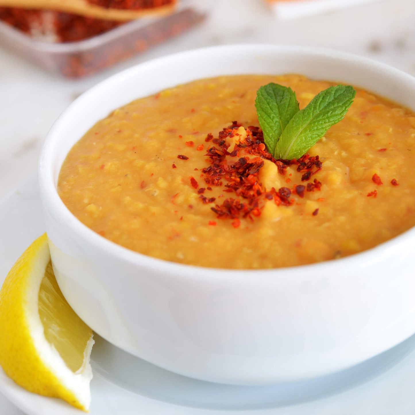 The Spice Lab Aleppo Pepper Chili Flakes Gourmet Crushed Red Pepper Flakes (French Jar) OU Kosher Gluten-Free Non-GMO All Natural - Turkish Spice Blend Used in Harissa Spice or Zaatar Spice