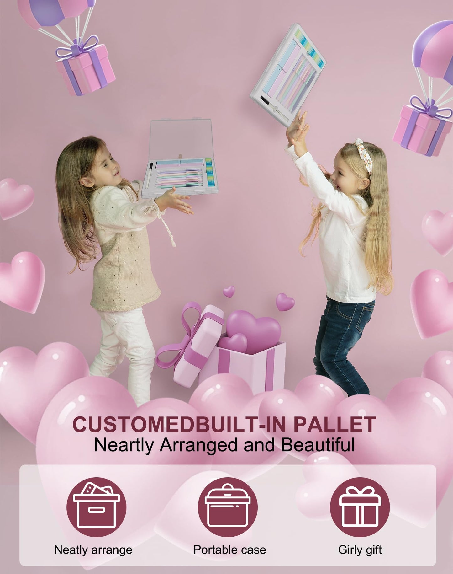 20PACK Mechanical Pencil, 8Pcs 0.5 0.7mm Mechanical Pencils Set With Eraser and 480 Pcs Refills, Cute Colored Preppy School Supplies Gift for Girls Writing - Come With Custom Case