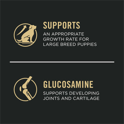 Purina Pro Plan Large Breed Dry Puppy Food, Chicken and Rice Formula - 47 lb. Bag