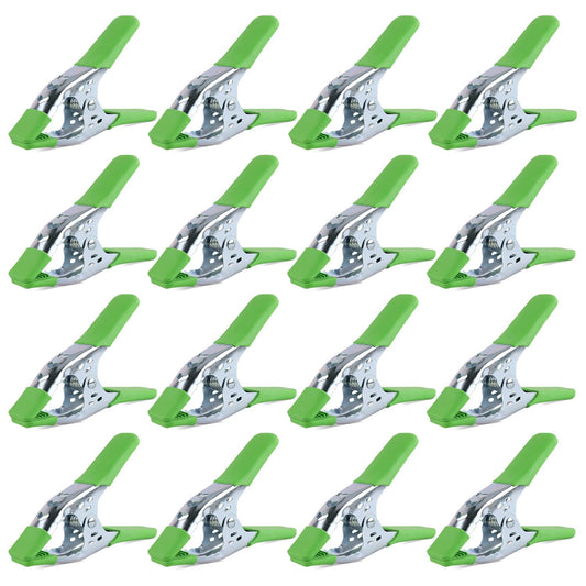 SWANLAKE 16PCS 6" inch Spring Clamp, Heavy Duty Spring Metal Spring Clamps, 2.5"-inch Jaw opening (6inch 16-Piece)