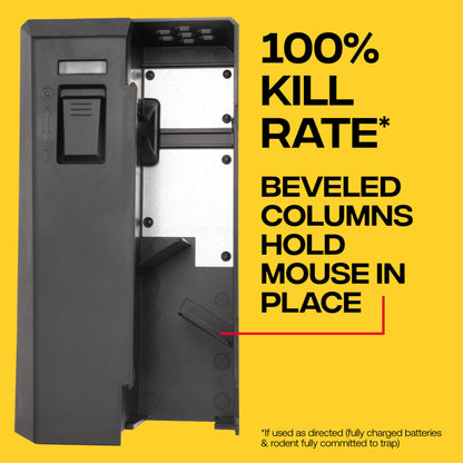 Victor Humane Mouse Traps Indoor for Home - M250BSR-3 - No Touch Electric Mouse Traps for Home, Pack of 3