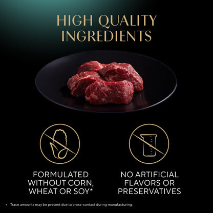 Sheba Perfect Portions Wet Cat Food Pate Tender Beef Entree, 2.6 oz. Twin-Pack Trays (24 Count, 48 Servings)