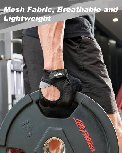 UYKKE 10mil Nitrile Gloves Thick,Industrial Disposable Gloves with Diamond Textured,Heavy Duty Mechanic Gloves,Latex Free (100, Large)