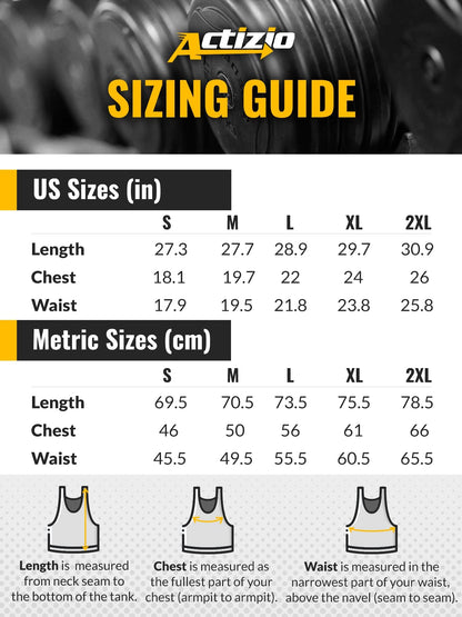 Actizio Men's Workout Shirt Cotton Fabric Tank Top Sleeveless Sweat Activated Motivational Exercise Gym Athletic Fit Moisture Wicking Fitness Shirt - You Can Go Home Now (Size M)