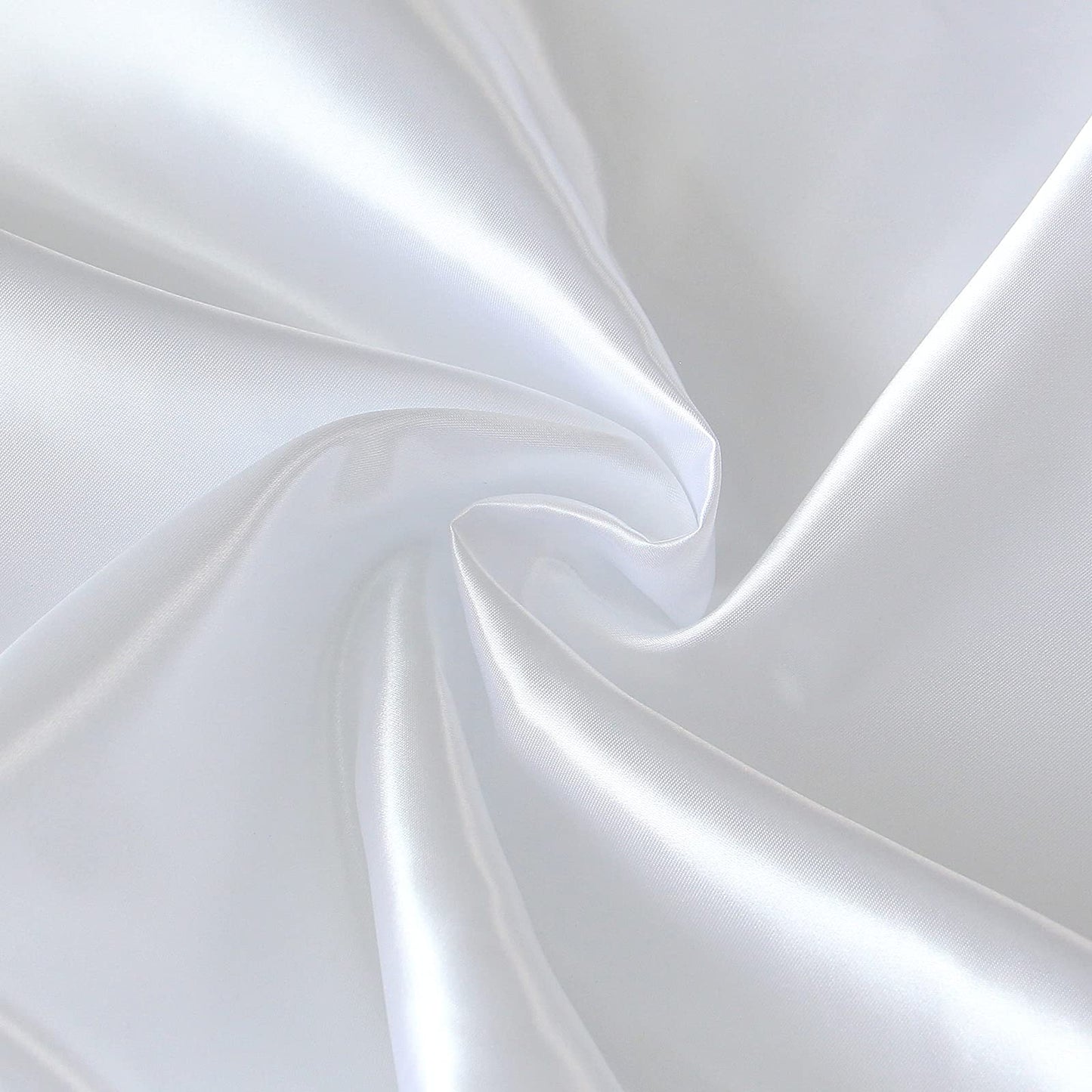 Satin Pack and Play Sheet Fitted, Soft & Silky Portable Playard/Mini Crib Sheets Mattress Cover for Boys and Girls, Compatible with Graco Pack n Play for Baby Hair and Skin, White