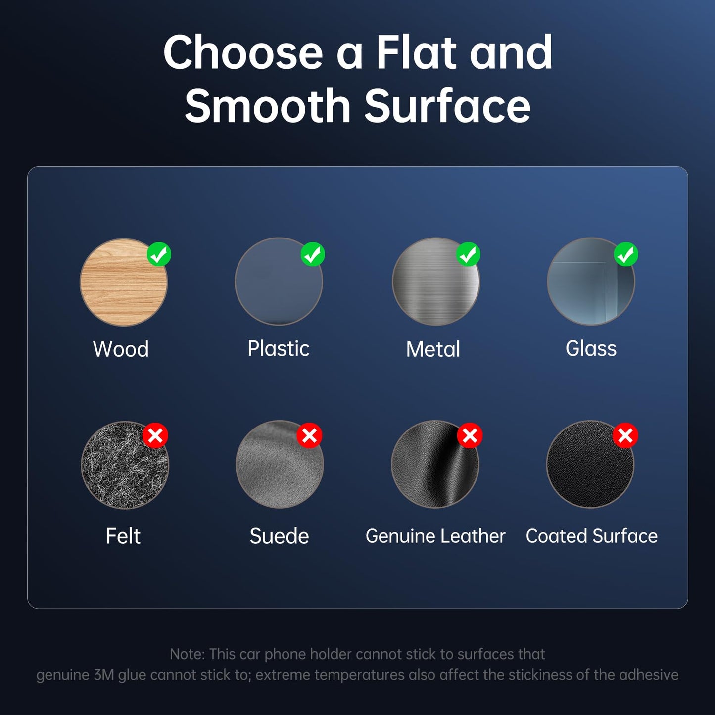 SYNCWIRE Fits MagSafe Car Mount for Universal Dashboard, Tesla Screen, Magnetic Phone Holder for Car, Foldable Aluminum Alloy Arm, Super Stable Car Mount for iPhone 16 Pro Max 15 14 13 12&All Phones