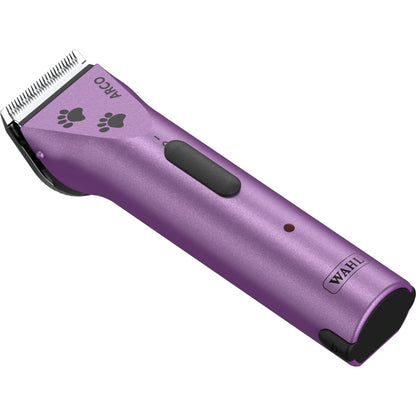 Wahl Professional Animal Arco Pet, Dog, Cat, and Horse Cordless Clipper Kit, Purple (8786-1001)