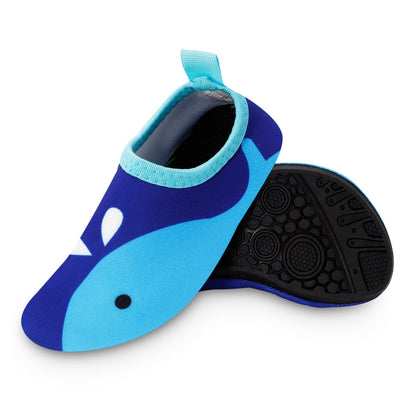 Bigib Toddler Kids Swim Water Shoes Quick Dry Non-Slip Water Skin Barefoot Sports Shoes Aqua Socks for Boys Girls Toddler Fit for Puddle Jumper