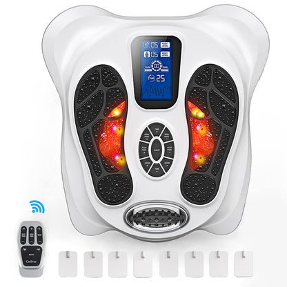 Creliver EMS & TENS Foot Nerve Muscle Massager, Electric Foot Stimulator Improves Circulation, Feet Legs Circulation Machine Relieves Body Pains, Neuropathy (FSA or HSA Eligible)