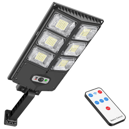 150W Solar Lights Outdoor, 8000LM Led Flood Light Motion Sensor with Remote Control, 3 Modes Solar Street Light Outdoor for Yard, Garden, Path, Parking lot - IP65 Waterproof