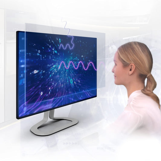 Premium Anti Blue Light and Anti Glare Screen Protector (3 Pack) for 20 Inches Widescreen Desktop Monitor. Filter Out Blue Light and Relieve Computer Eye Strain to Help You Sleep Better