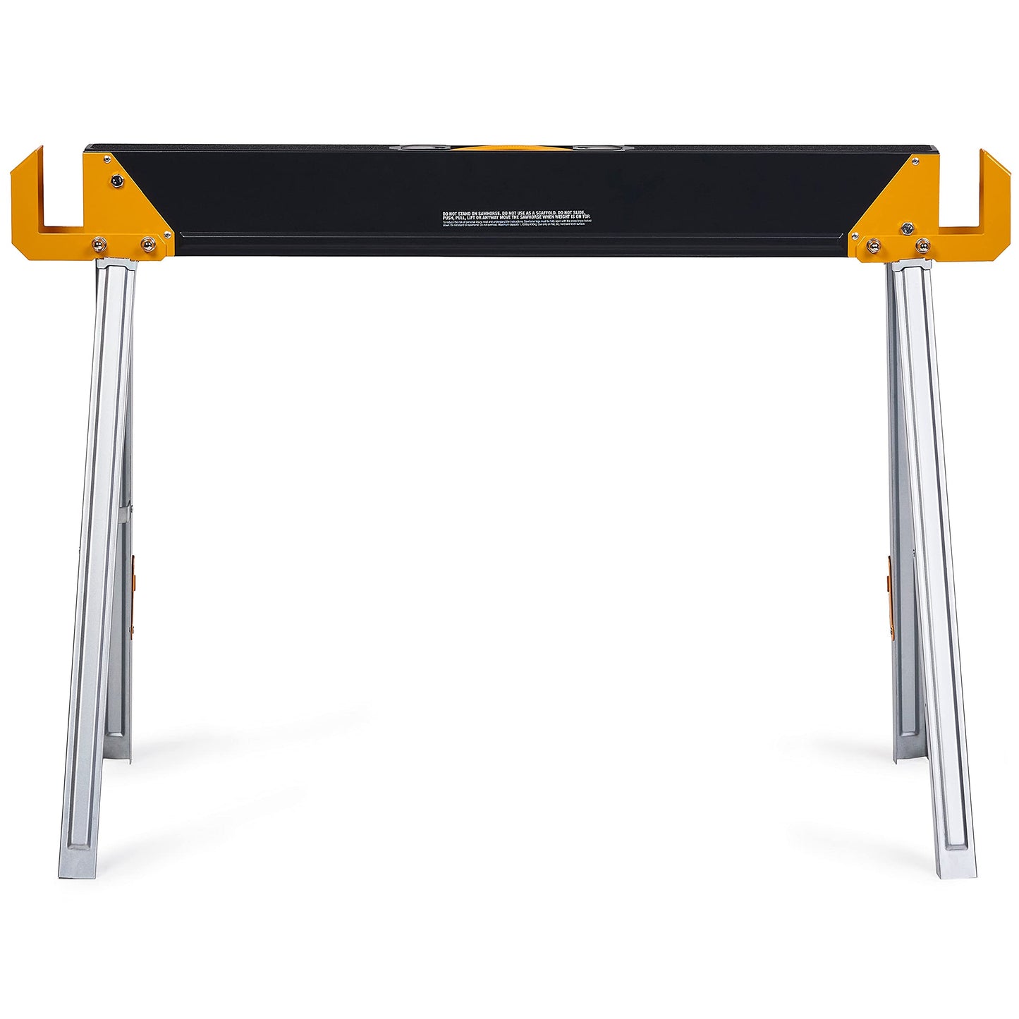 ToughBuilt - Sawhorse with 2x4 Support Arms 1100 LB Capacity - Heavy Duty Construction with Fast Open Legs and Easy Grip Handle - (TB-C500)