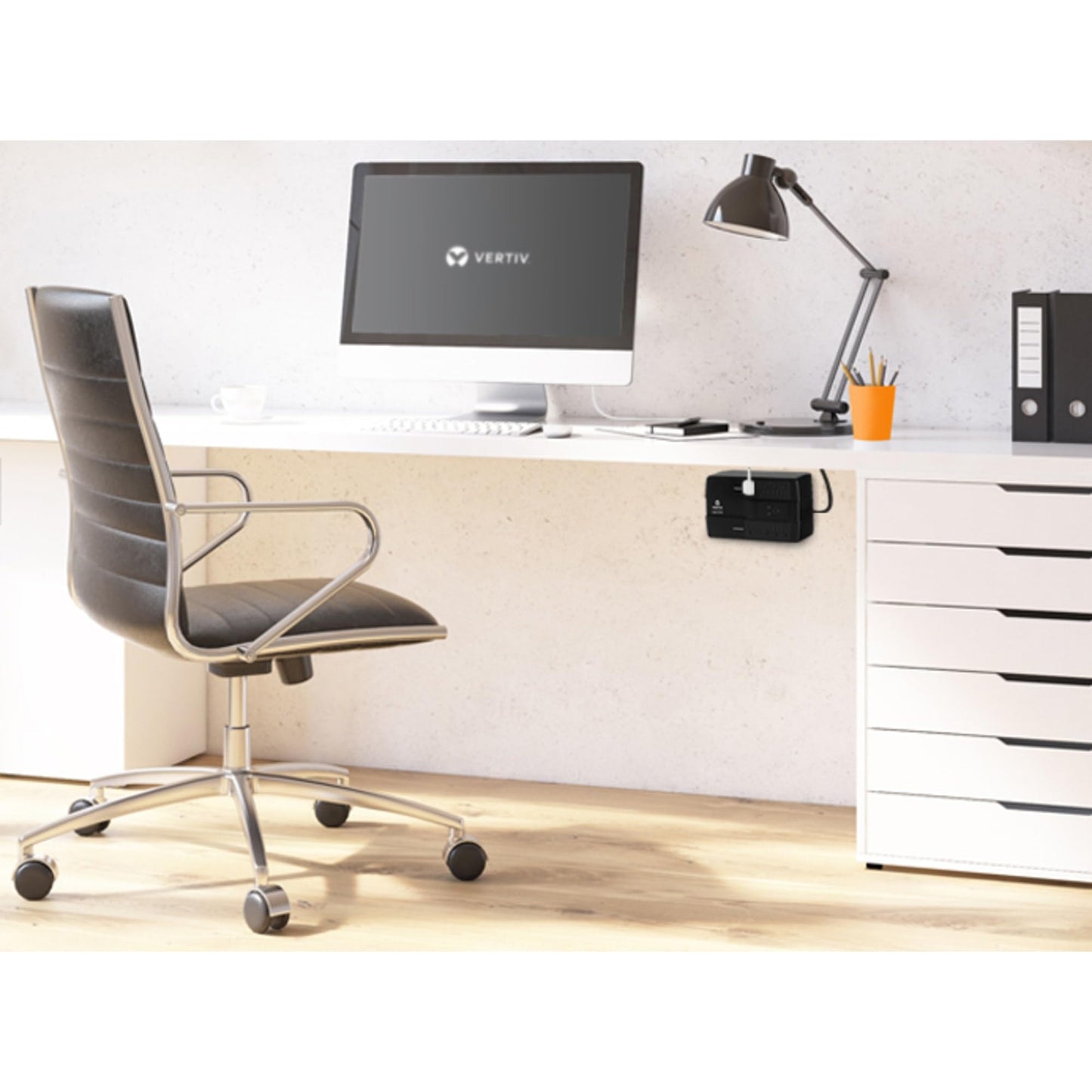 Vertiv Liebert PST5 UPS - 660VA/400W 120V Standby Power, 8 Outlets, Battery Backup with Surge Protection, LCD Screen, Energy Star Certified, 3 Year Warranty, Free Shutdown Software (PST5-660MT120)