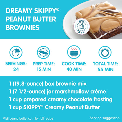 SKIPPY Creamy Peanut Butter, 5 Pound