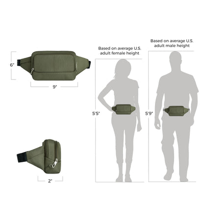 Travelon Anti-Theft Classic Waist Pack