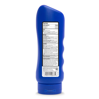 Amazon Brand - Solimo Sport Sunscreen Lotion, SPF 50, Reef Friendly (Octinoxate & Oxybenzone Free), Broad Spectrum UVA/UVB Protection, 8 Fluid Ounce