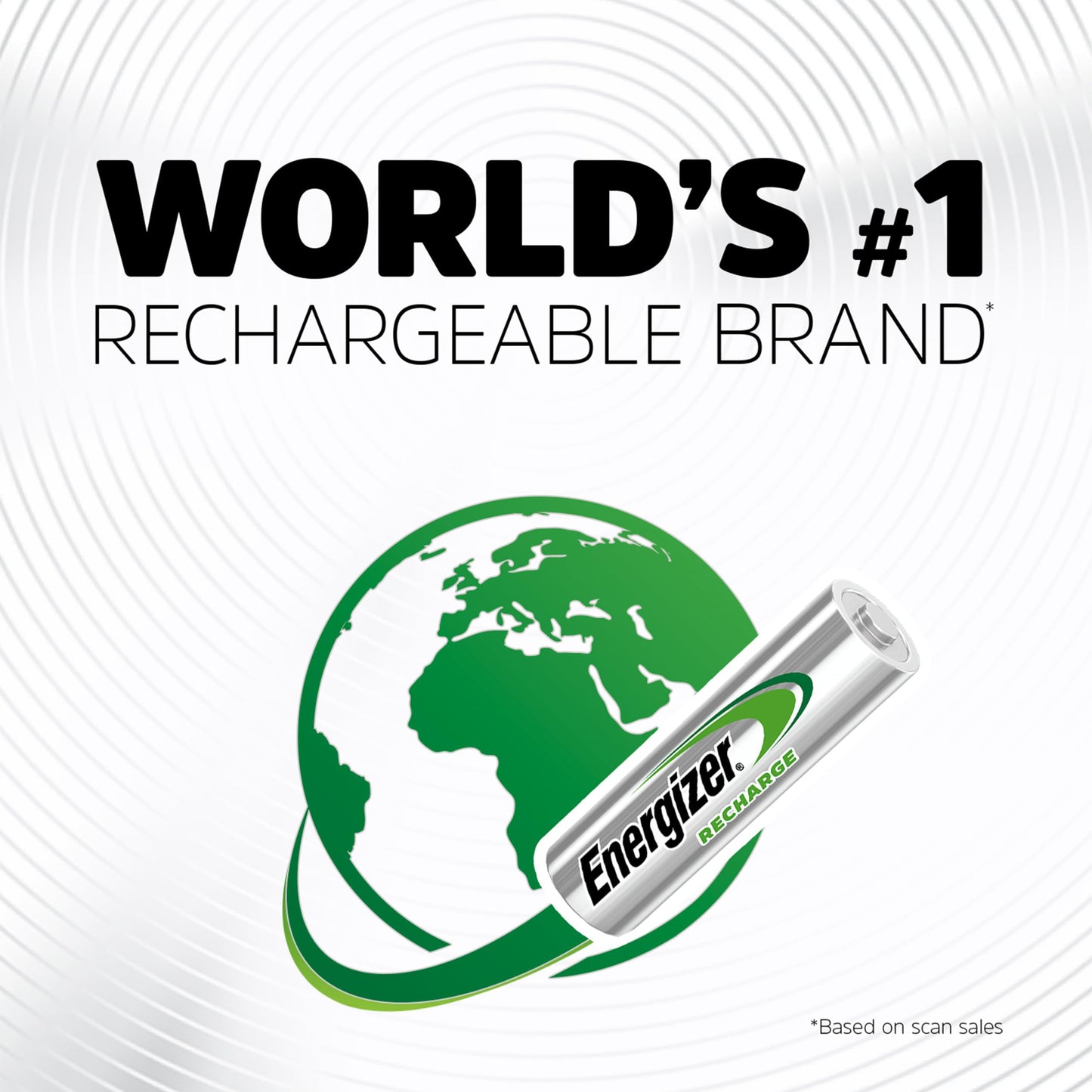 Energizer Recharge Universal Rechargeable AA Batteries (16 Pack), Double A Rechargeable Batteries