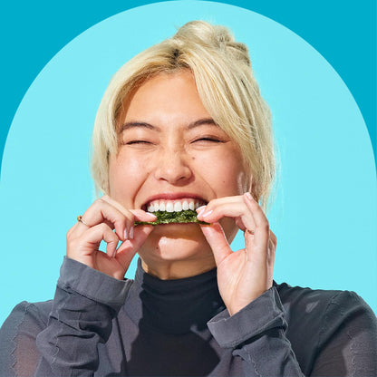 Gimme Seaweed Organic Premium Roasted Seaweed Snacks, Sea Salt, 20 Count, Keto, Vegan, Gluten-Free, Great Source of Omega3s and Iodine, Healthy On-The-Go Snack for Kids and Adults