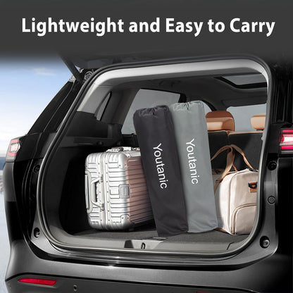 Youtanic Oversized Camping Chair, Portable Folding Camping Chairs with Side Pocket, Cup Holder and Carry Bag, Heavy Duty Outdoor Camping Chairs for Adults, Fishing, Sports, Trip, up to 400lbs, Style 4