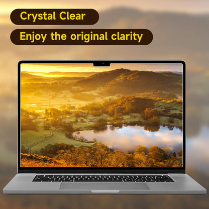 2 Pack Compatible with MacBook Air 13.6 inch Screen Protector (M2/M3/M4 Chip), Matte Anti Glare Film for MacBook Air 13'' (2022-2025)