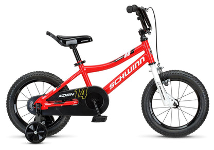 Schwinn Elm and Koen Bike or Balance Bike, 12-20 Inch Bike for Kids Ages 2-13, Black, Blue, Red, Teal, Pink or Purple, SmartStart Ergonomic Design, Adjustable Seat Grows with Child, Training Bicycle