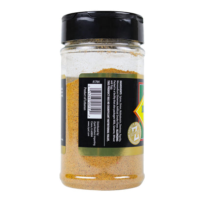 Ziyad Shaker Premium BBQ Mashawi Spice Blend, Salt-Free, Vegan, Vegetarian, No Colors, No Additives, No Preservatives, Smoky BBQ Middle Eastern Spice Mix! 5.3oz
