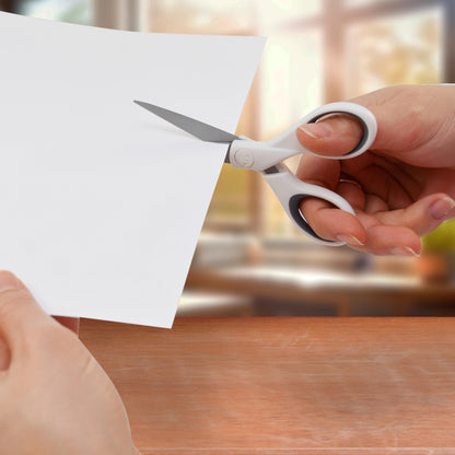 Westcott 5" Micro-Tip Fabric Scissors with Titanium-Bonded Blades - Ideal for Crafting, Sewing, and More