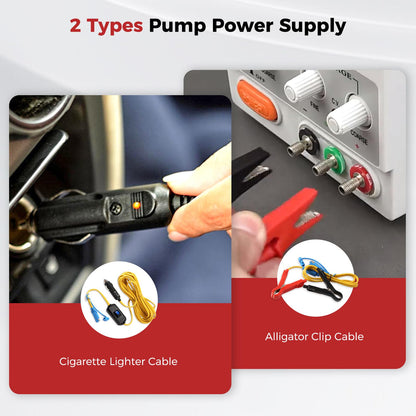 CAMPLUX Portable Propane Water Heater 2.64 GPM, Camping Water Heater with 3.3 GPM Water Pump Kit & Pipe Strainer, 68,000 BTU, BD264P120