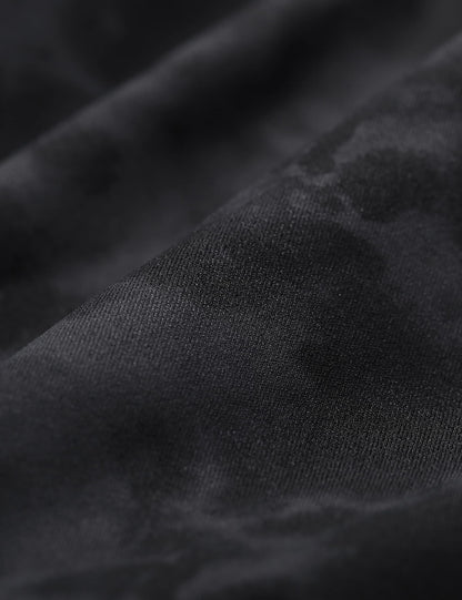 CRZ YOGA Women Naked Feeling Yoga Pants 25 Inches - 7/8 High Waisted Workout Leggings Tie Dye Smoke Ink Small