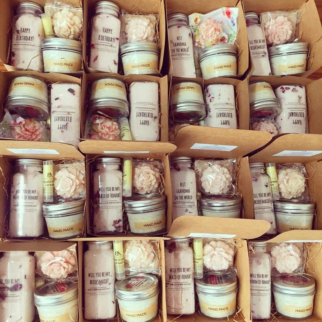 Beets and Apples Happy Birthday Gift Basket, Birthday Spa Gift Baskets for Women, Organic Spa Gift Set, Self Care Gift Basket for Birthday Gifts, Handmade in USA Unique Birthday Gifts Relaxation Gift (Happy B-Day)