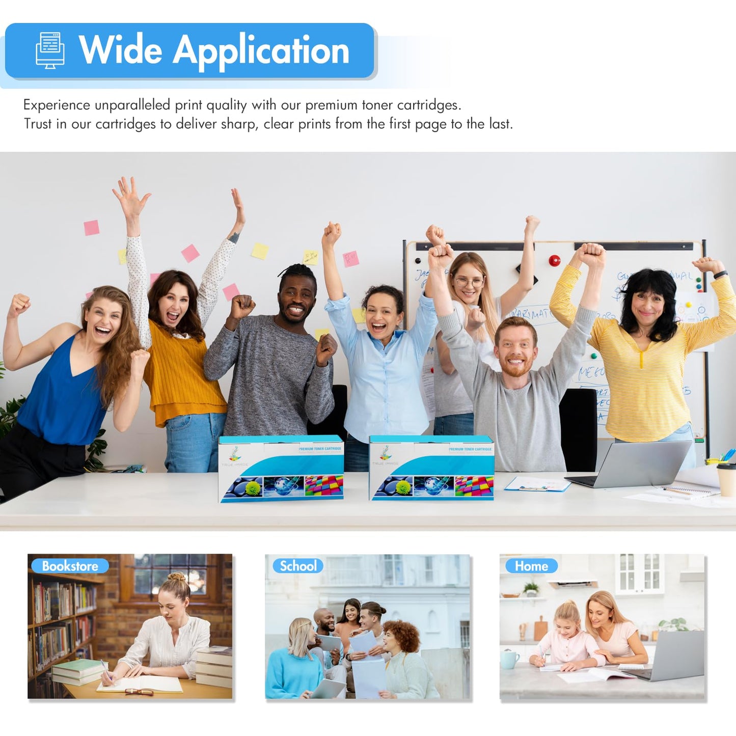 26A Toner Cartridge for HP Printer CF226A M426fdw Compatible for HP 26A Black Laserjet Toner Cartridge 26X CF226X M402n MFP M426fdw M402dn M402 M402dw M402dne M426fdn M426 M426dw Printer Ink 2 Pack