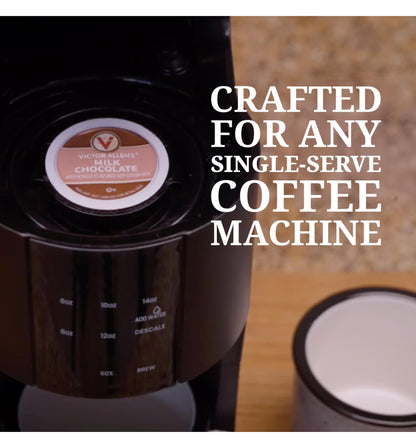 Victor Allen's Coffee Milk Chocolate Hot Cocoa SSC, 42 Count, Single Serve K-Cup Pods for Keurig K-Cup Brewers