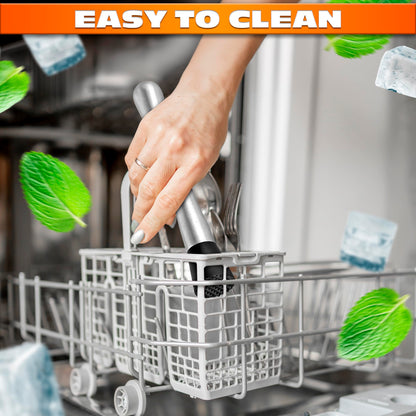 8 Inches Drink Muddler for Cocktails – Stainless Steel Muddler Tool with Textured Head, Lightweight Build – Fruit Smasher for Drinks, Mojitos, Avocado, Herbs, Spices & Ice Crushing Bar Tool for Mixing